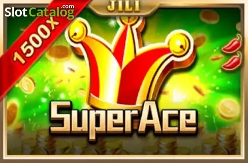 JILI Super Ace playing cards slot game screen